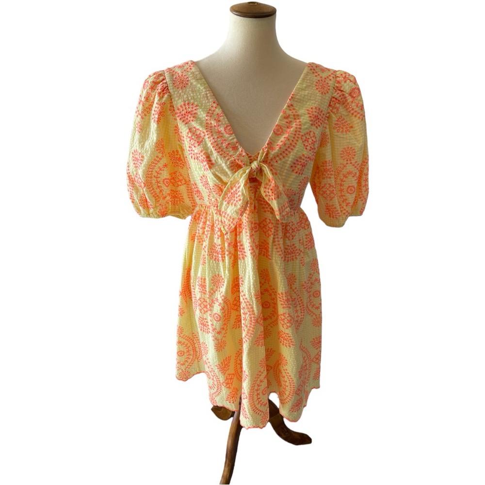 #319, Lilly Pulitzer, NWT, eyelet, lined spring dress, size 10